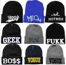 Gorros de lana con estilos personalizados